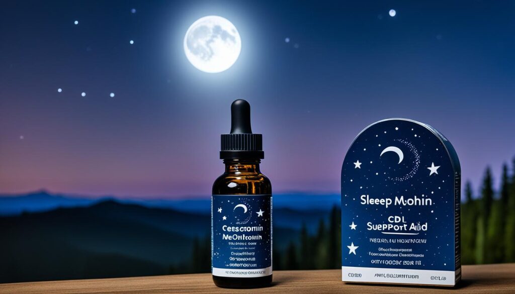 cbd melatonin sleep support